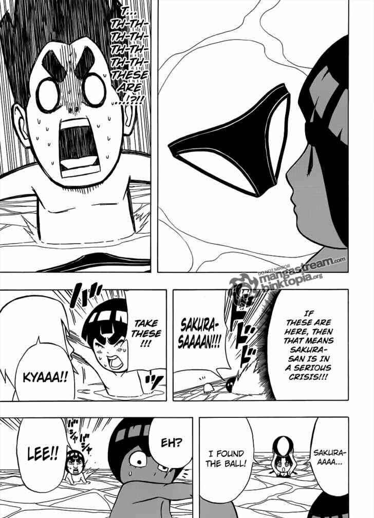 Page 9 Chapter 5 Rock Lee no Seishun Full-Power Ninden
