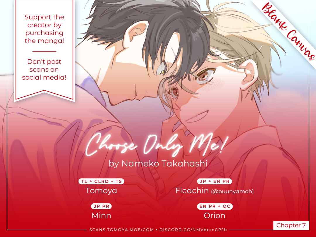 Page 1 Chapter 7 Choose Only Me!