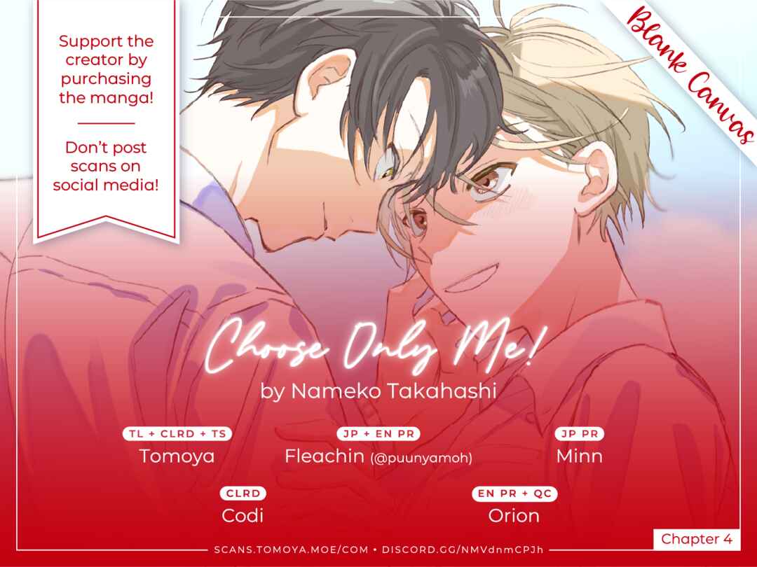 Page 1 Chapter 4 Choose Only Me!