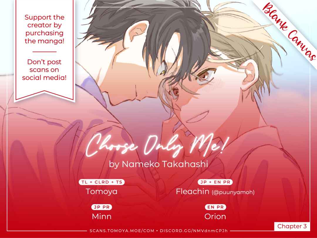 Page 1 Chapter 3 Choose Only Me!