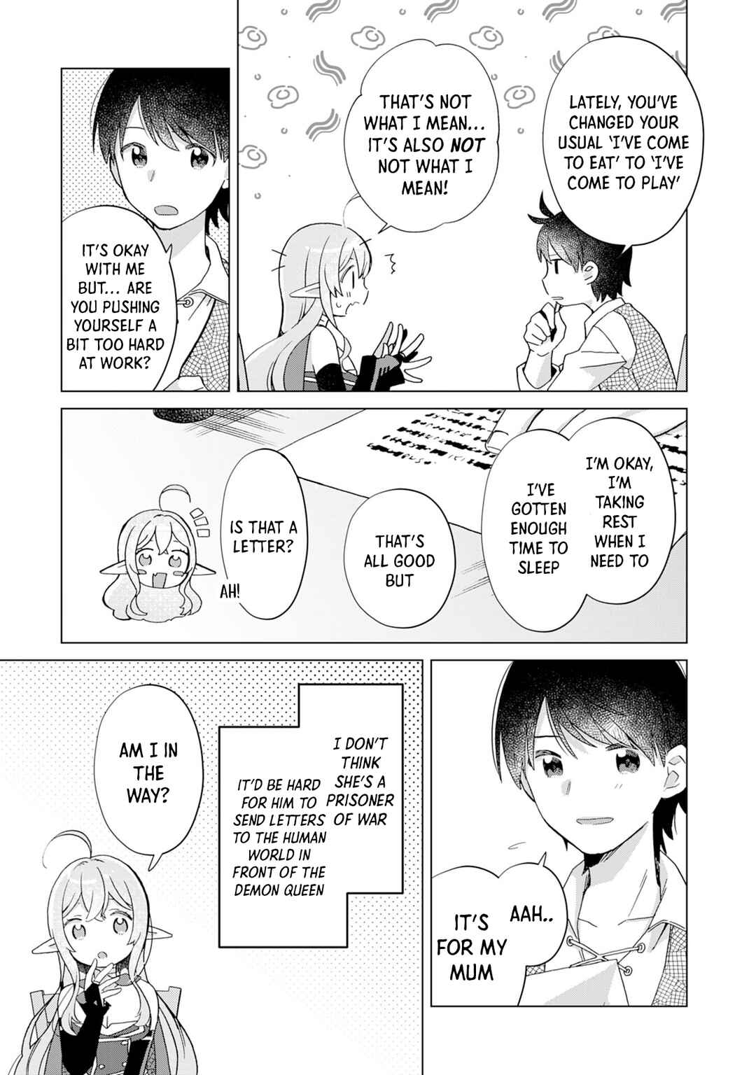 Page 4 Chapter 7 Hara Peko Maou to Horyo Yuusha! ~Maou ga Ore no Heya ni Meshi wo Gui ni Kurundaga~