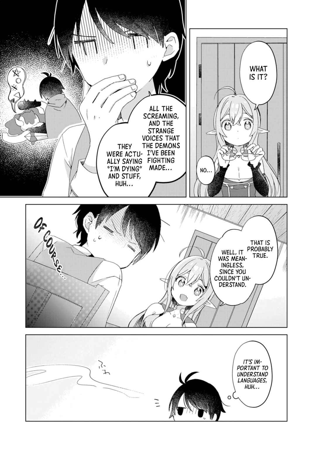Page 10 Chapter 2 Hara Peko Maou to Horyo Yuusha! ~Maou ga Ore no Heya ni Meshi wo Gui ni Kurundaga~