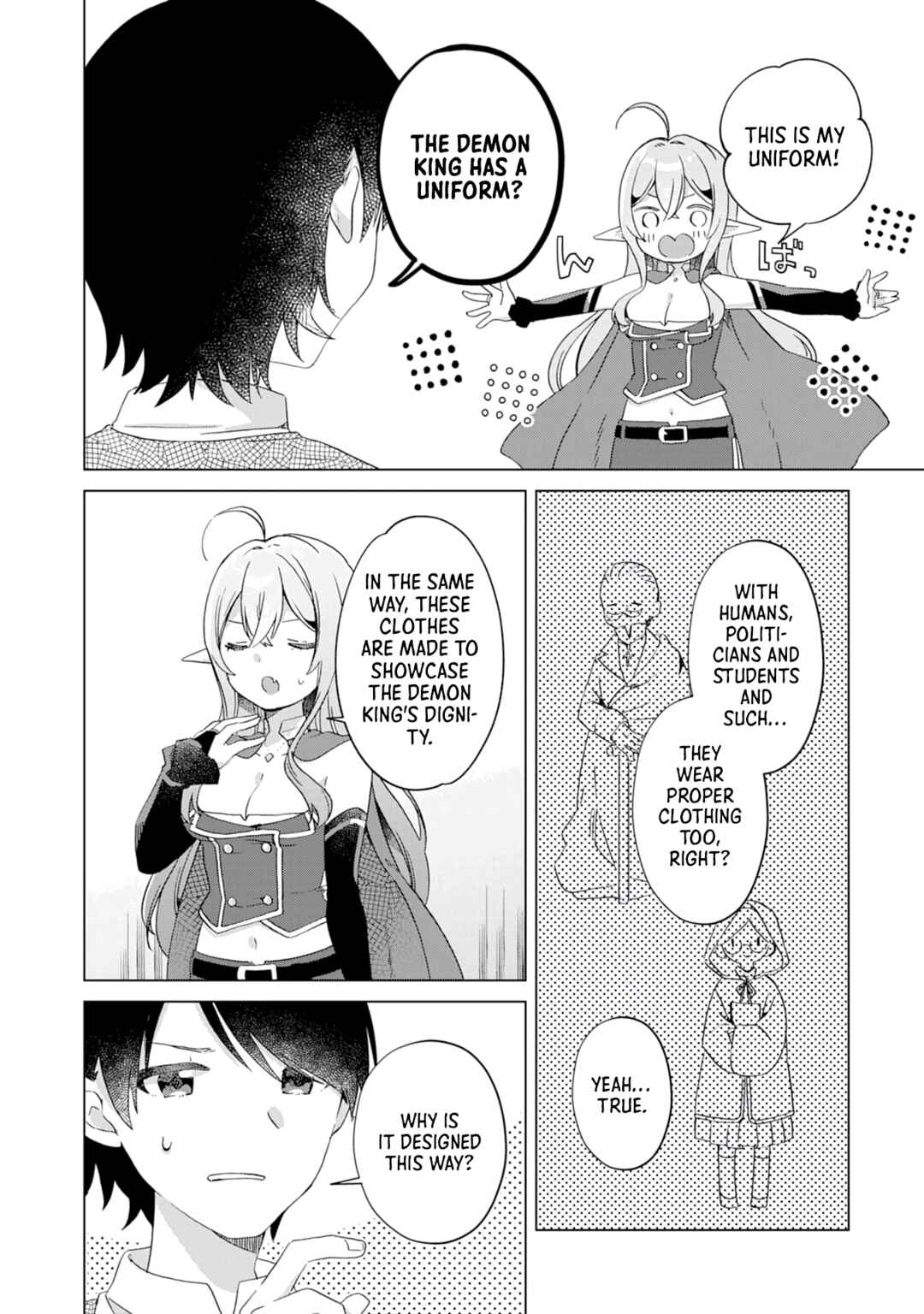Page 19 Chapter 2 Hara Peko Maou to Horyo Yuusha! ~Maou ga Ore no Heya ni Meshi wo Gui ni Kurundaga~