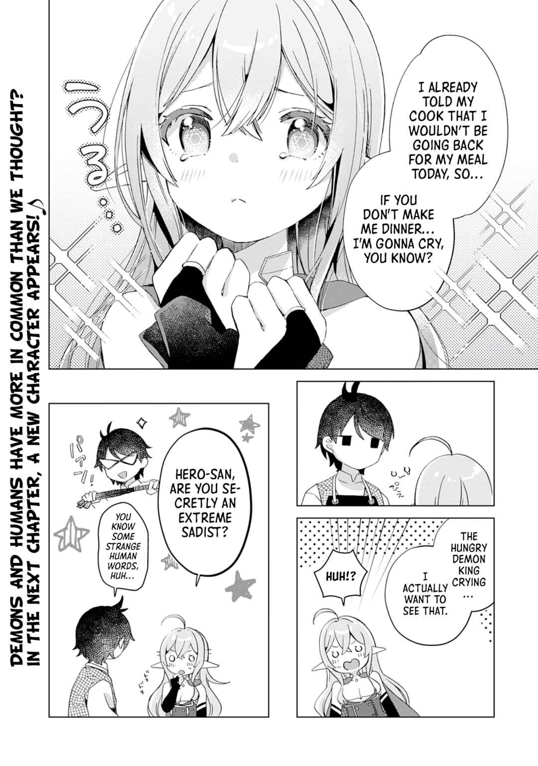 Page 29 Chapter 2 Hara Peko Maou to Horyo Yuusha! ~Maou ga Ore no Heya ni Meshi wo Gui ni Kurundaga~