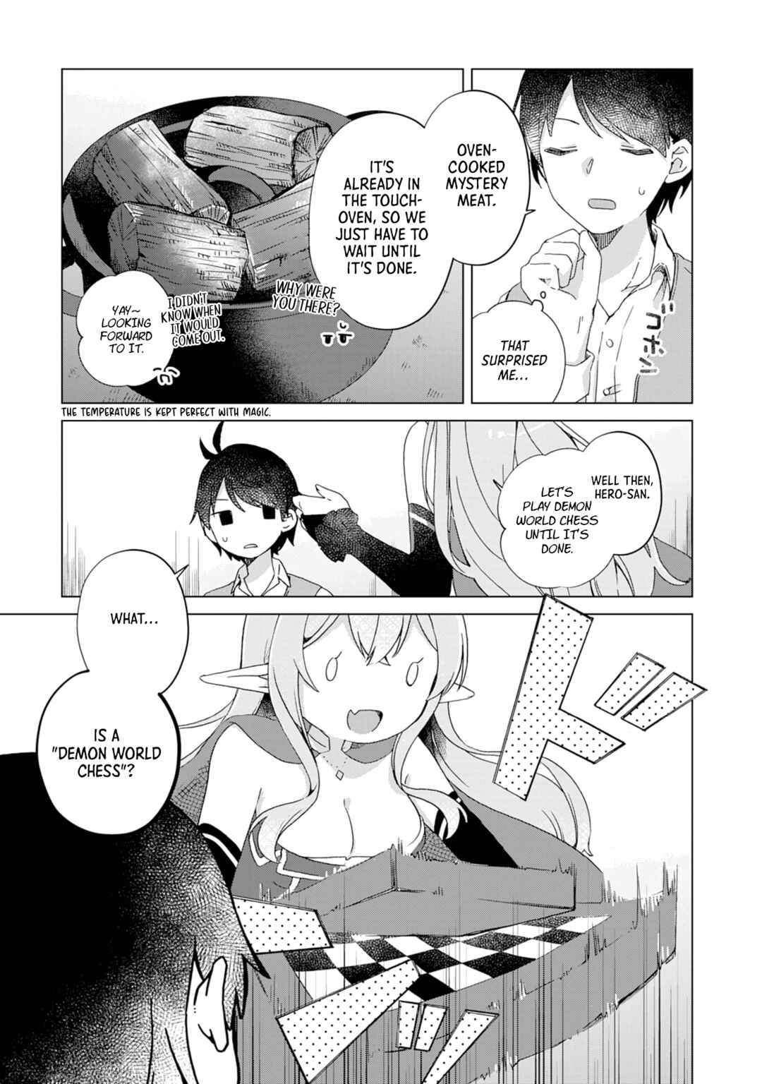 Page 4 Chapter 2 Hara Peko Maou to Horyo Yuusha! ~Maou ga Ore no Heya ni Meshi wo Gui ni Kurundaga~