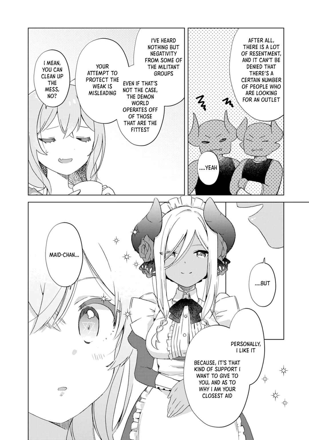 Page 9 Chapter 3 Hara Peko Maou to Horyo Yuusha! ~Maou ga Ore no Heya ni Meshi wo Gui ni Kurundaga~