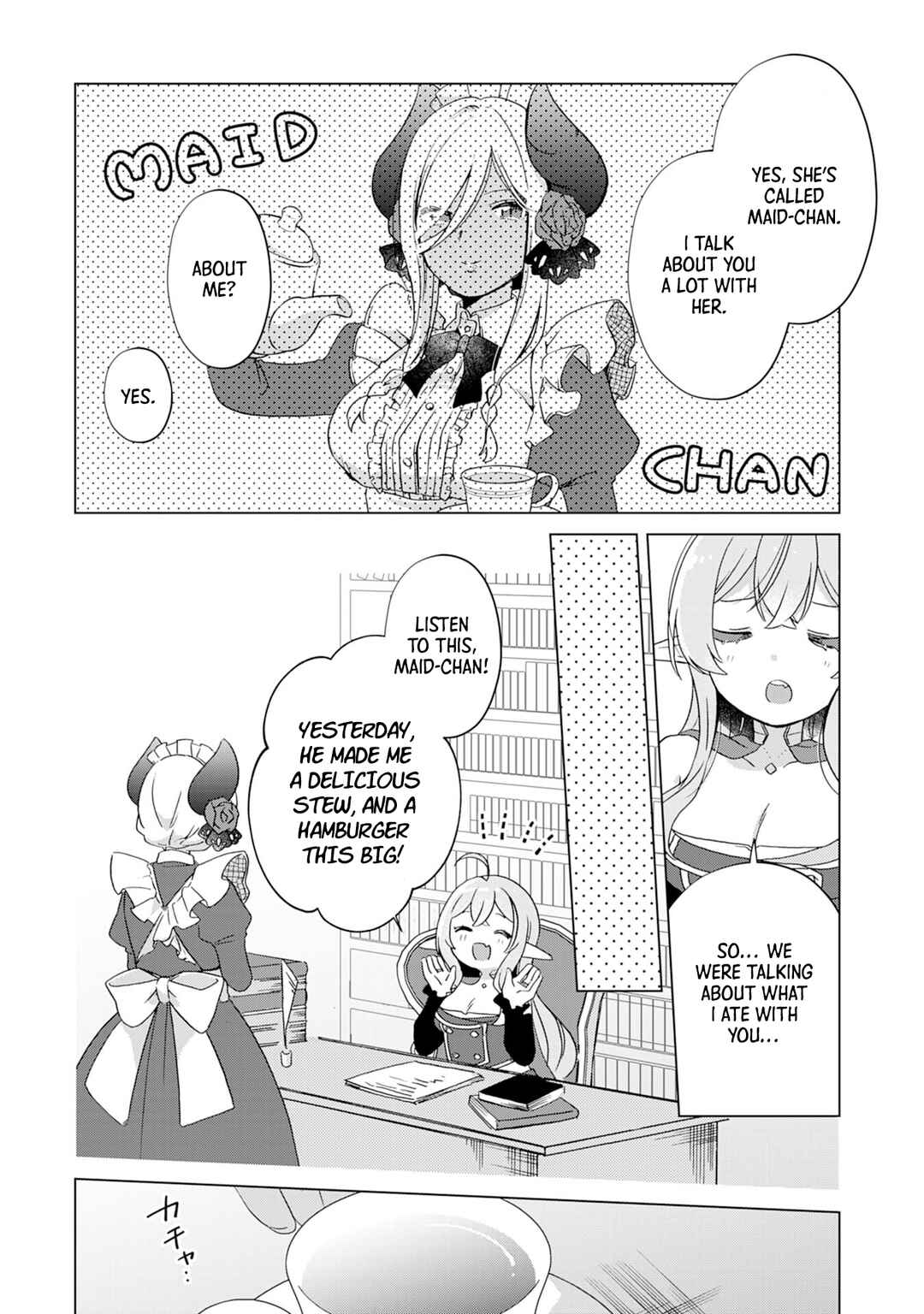 Page 8 Chapter 5 Hara Peko Maou to Horyo Yuusha! ~Maou ga Ore no Heya ni Meshi wo Gui ni Kurundaga~