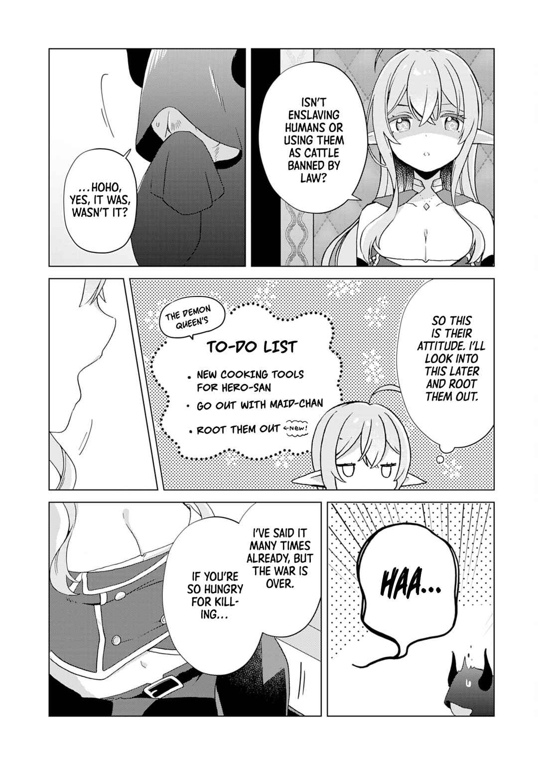 Page 13 Chapter 4 Hara Peko Maou to Horyo Yuusha! ~Maou ga Ore no Heya ni Meshi wo Gui ni Kurundaga~