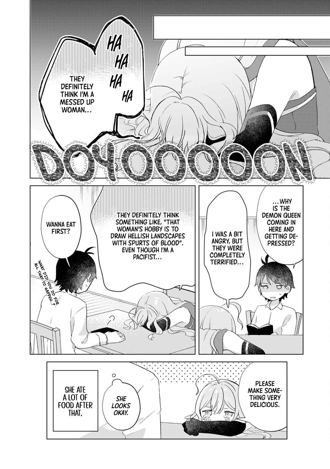 Page 17 Chapter 4 Hara Peko Maou to Horyo Yuusha! ~Maou ga Ore no Heya ni Meshi wo Gui ni Kurundaga~