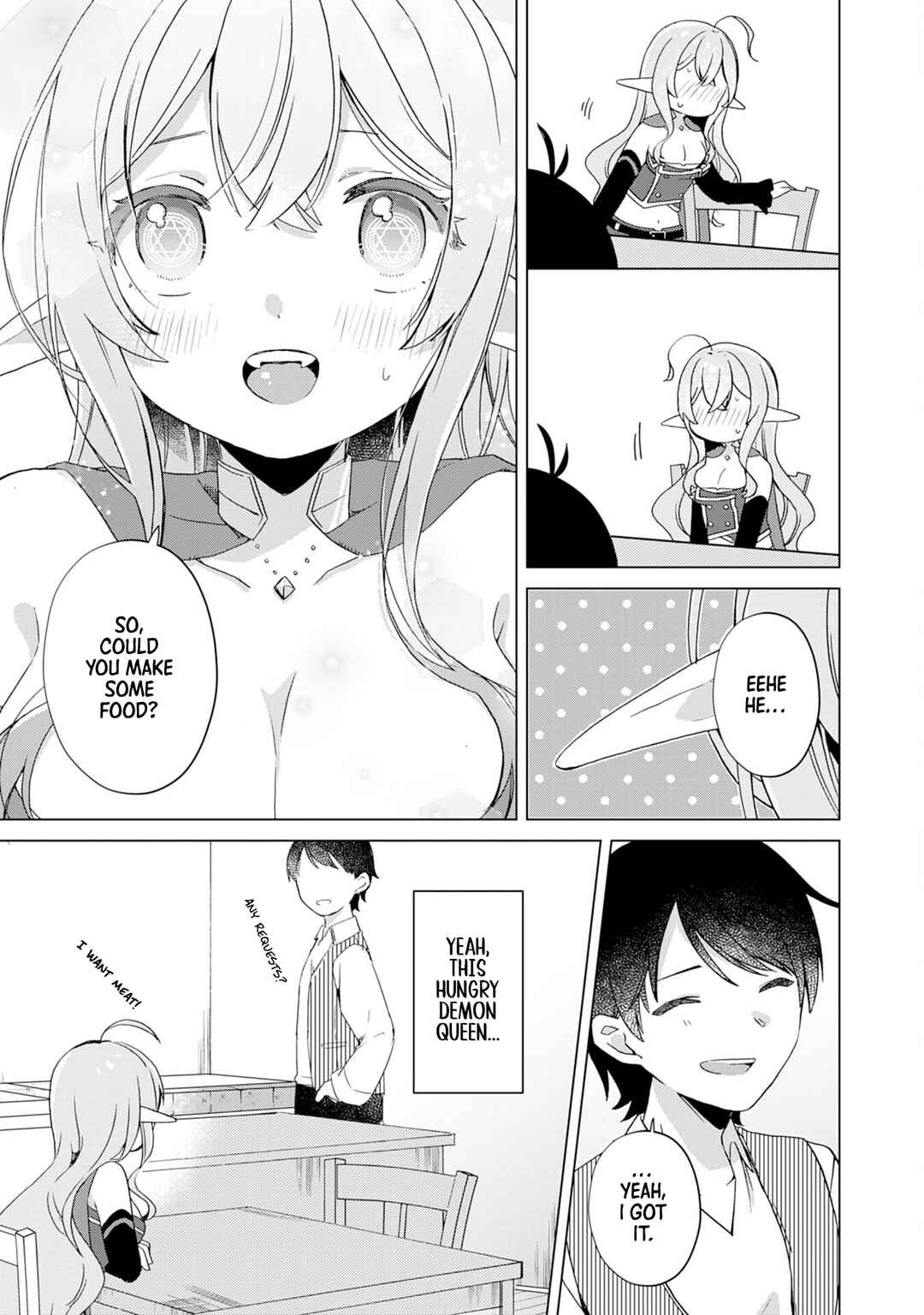 Page 32 Chapter 4 Hara Peko Maou to Horyo Yuusha! ~Maou ga Ore no Heya ni Meshi wo Gui ni Kurundaga~