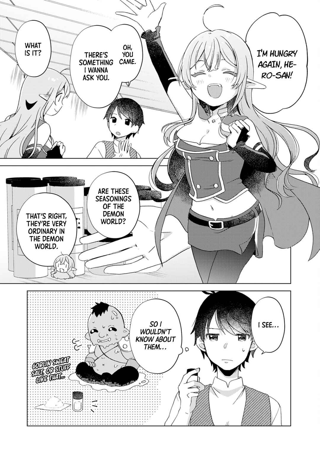 Page 4 Chapter 4 Hara Peko Maou to Horyo Yuusha! ~Maou ga Ore no Heya ni Meshi wo Gui ni Kurundaga~