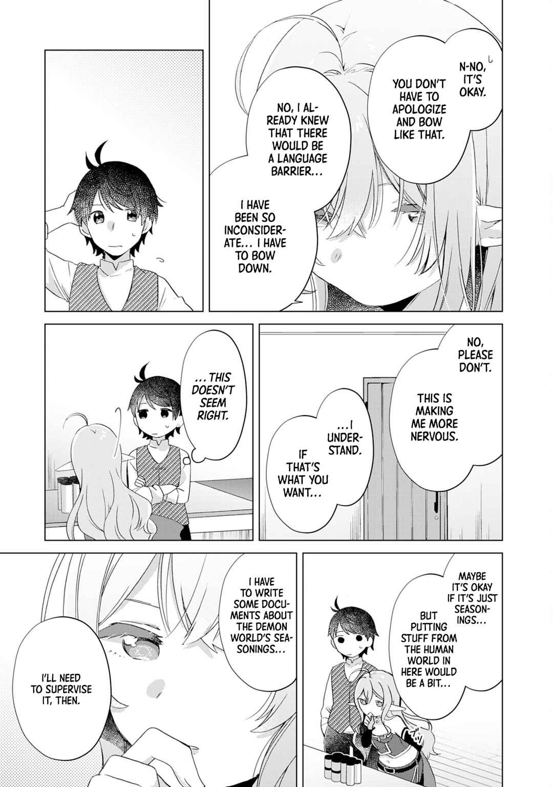 Page 6 Chapter 4 Hara Peko Maou to Horyo Yuusha! ~Maou ga Ore no Heya ni Meshi wo Gui ni Kurundaga~