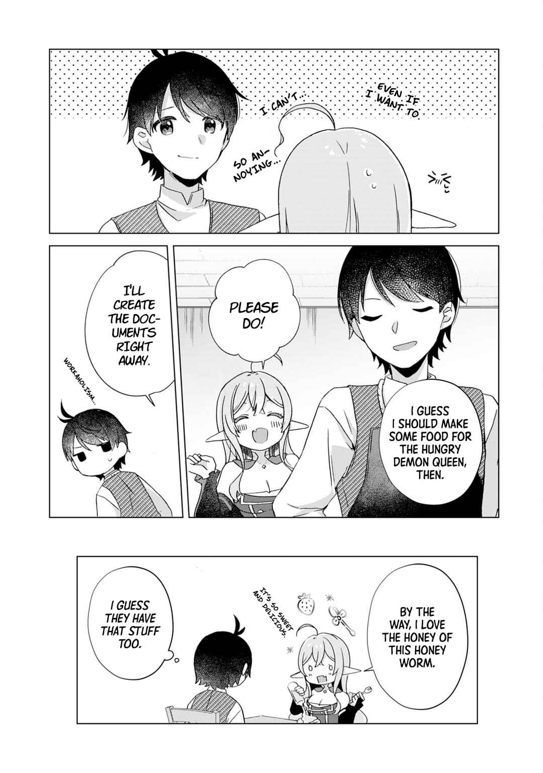Page 9 Chapter 4 Hara Peko Maou to Horyo Yuusha! ~Maou ga Ore no Heya ni Meshi wo Gui ni Kurundaga~
