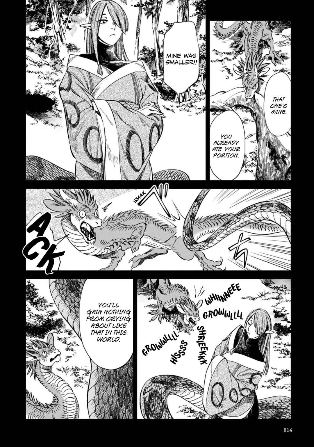 Page 12 Chapter 8 Tora wa Ryuu o Mada Tabenai.
