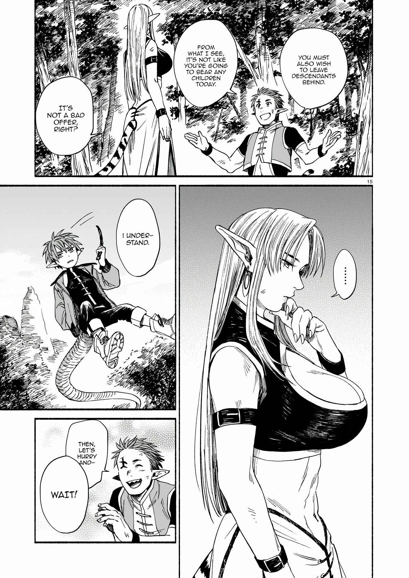 Page 16 Chapter 3 Tora wa Ryuu o Mada Tabenai.