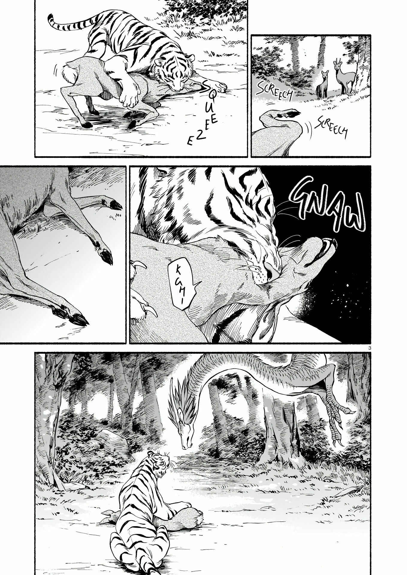 Page 4 Chapter 3 Tora wa Ryuu o Mada Tabenai.