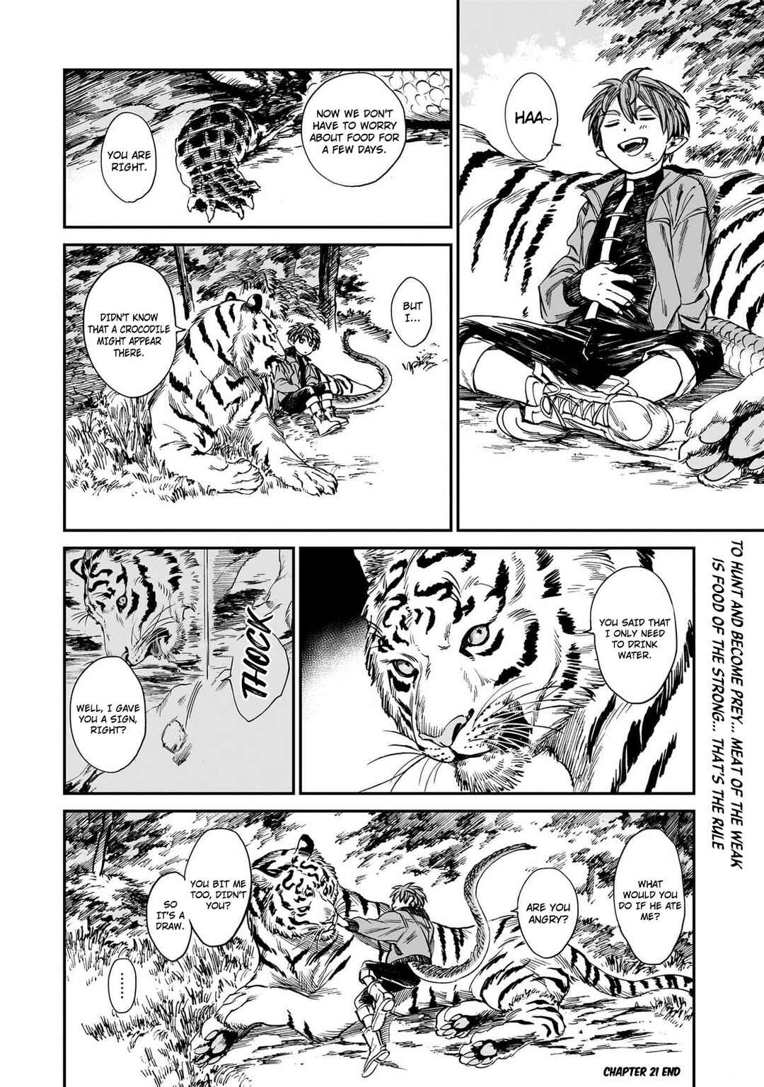 Page 23 Chapter 21 Tora wa Ryuu o Mada Tabenai.