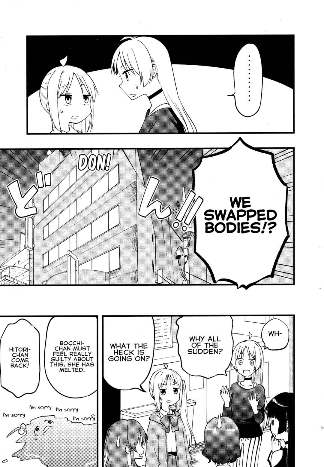 Page 6 Chapter Unknown_6290 Bocchi the Rock! - The Ijichi Sisters Switch Bodies! (Doujinshi)