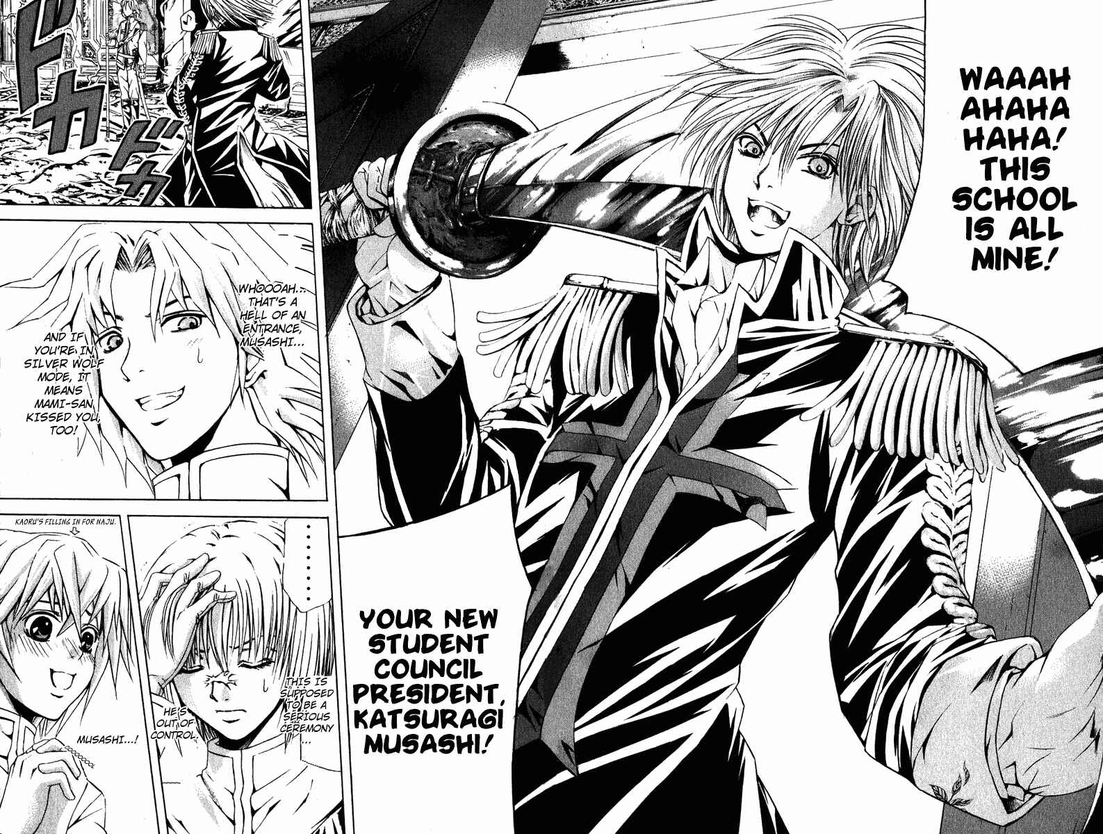 Page 13 Chapter 21 Warring Gods Student Council