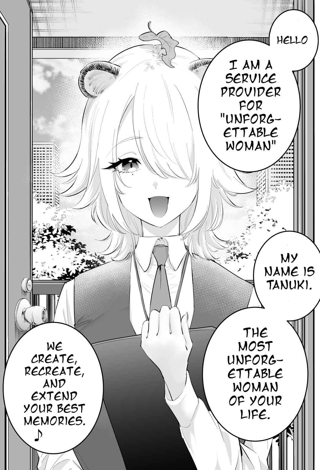 Page 1 Chapter Unknown_18c0 Wasurerarenai Onna Daikou Service