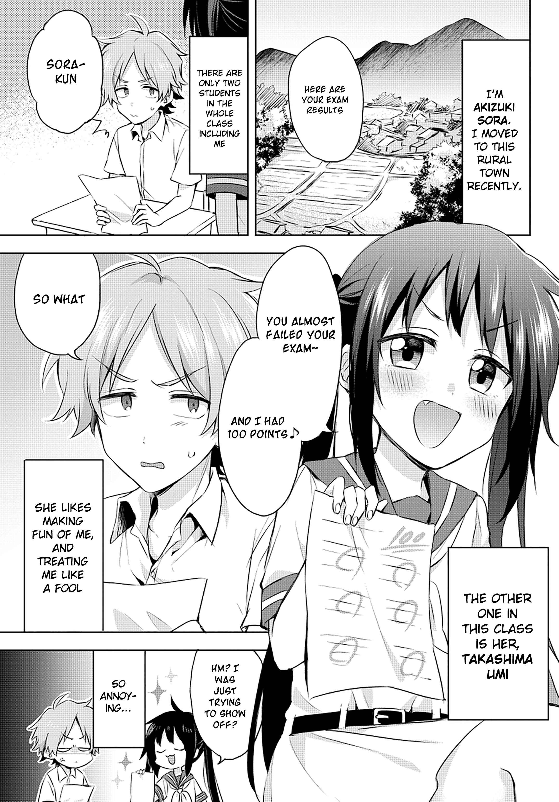 Page 1 Chapter 1 The Cat Who Cant Be Honest Wants to Get Along Well With The Transfer Student