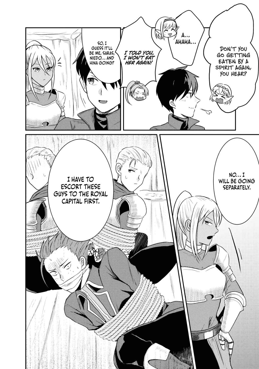 Page 11 Chapter 10 Sono Hen no Kusa demo Kuttoke to Tsuihou Sareta Munou Skill [Shokubutsugui] Mochi Tenseisha, Elf no Sato de Maboroshi no Shokubutsu wo Tabete Musou Suru