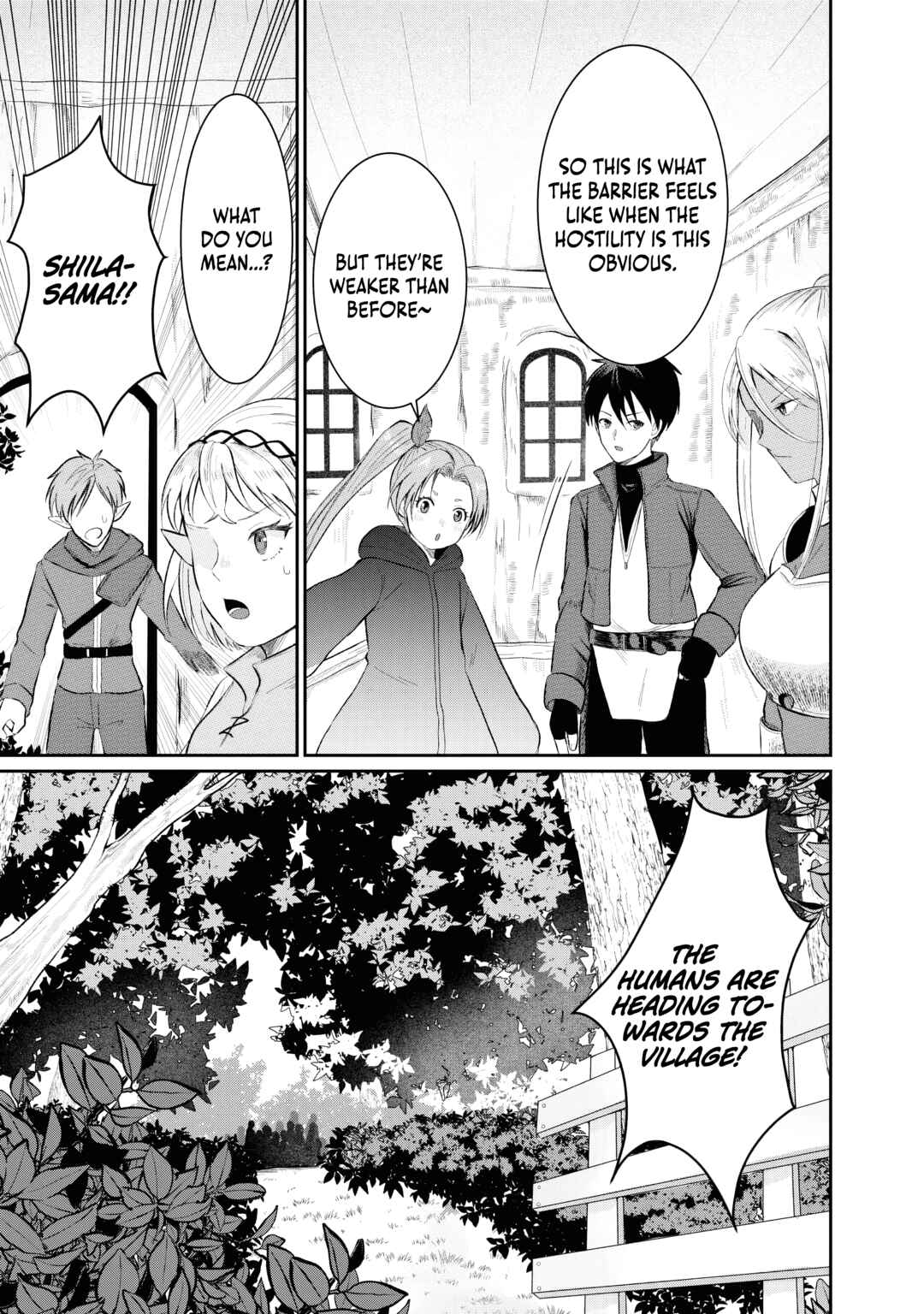 Page 14 Chapter 7 Sono Hen no Kusa demo Kuttoke to Tsuihou Sareta Munou Skill [Shokubutsugui] Mochi Tenseisha, Elf no Sato de Maboroshi no Shokubutsu wo Tabete Musou Suru