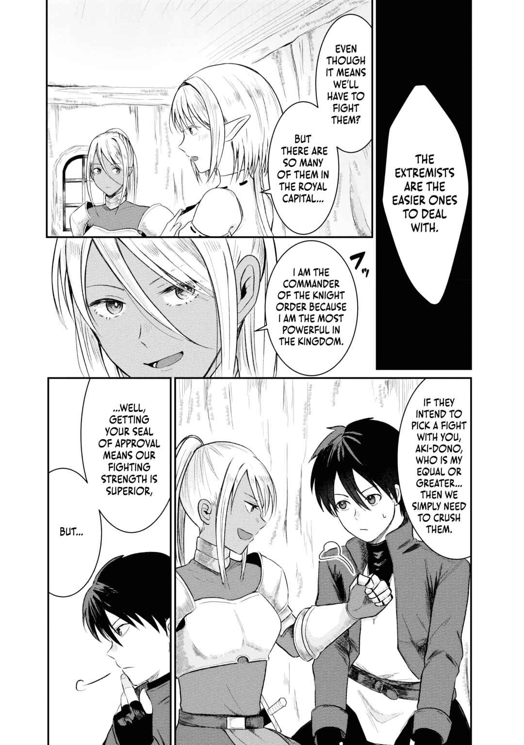 Page 8 Chapter 7 Sono Hen no Kusa demo Kuttoke to Tsuihou Sareta Munou Skill [Shokubutsugui] Mochi Tenseisha, Elf no Sato de Maboroshi no Shokubutsu wo Tabete Musou Suru