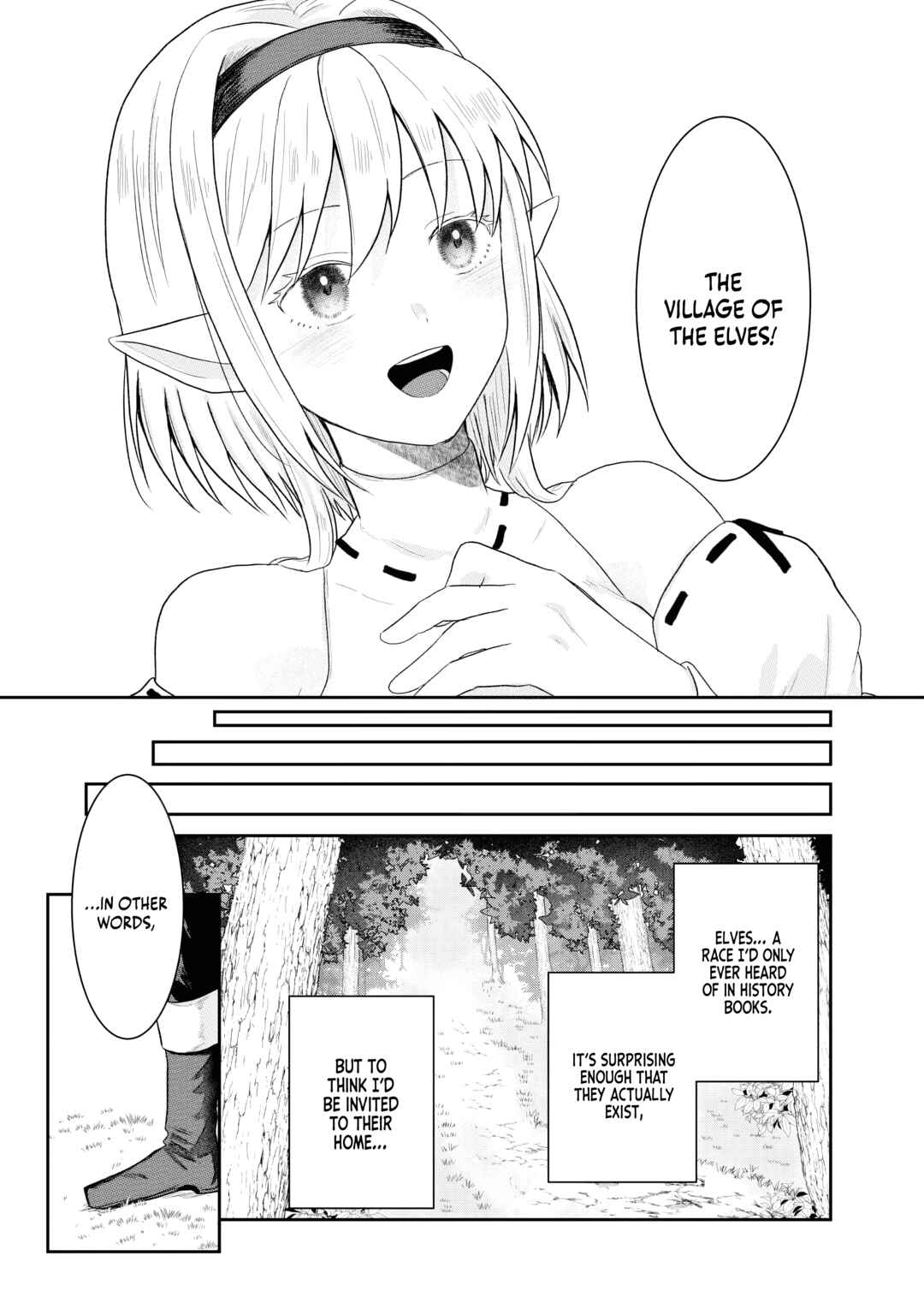 Page 16 Chapter 2 Sono Hen no Kusa demo Kuttoke to Tsuihou Sareta Munou Skill [Shokubutsugui] Mochi Tenseisha, Elf no Sato de Maboroshi no Shokubutsu wo Tabete Musou Suru