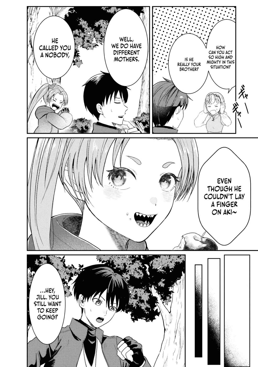 Page 6 Chapter 9 Sono Hen no Kusa demo Kuttoke to Tsuihou Sareta Munou Skill [Shokubutsugui] Mochi Tenseisha, Elf no Sato de Maboroshi no Shokubutsu wo Tabete Musou Suru