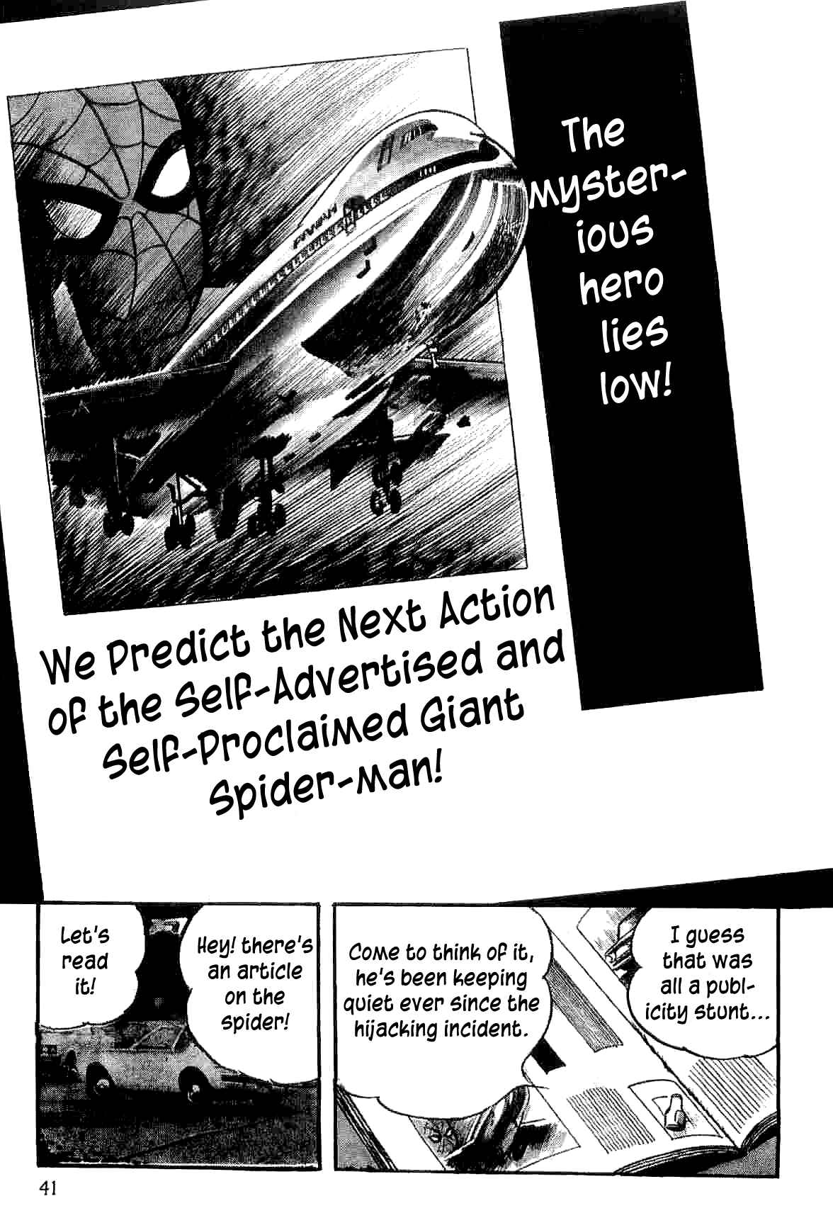 Page 44 Chapter 8 Spider-Man: The Manga