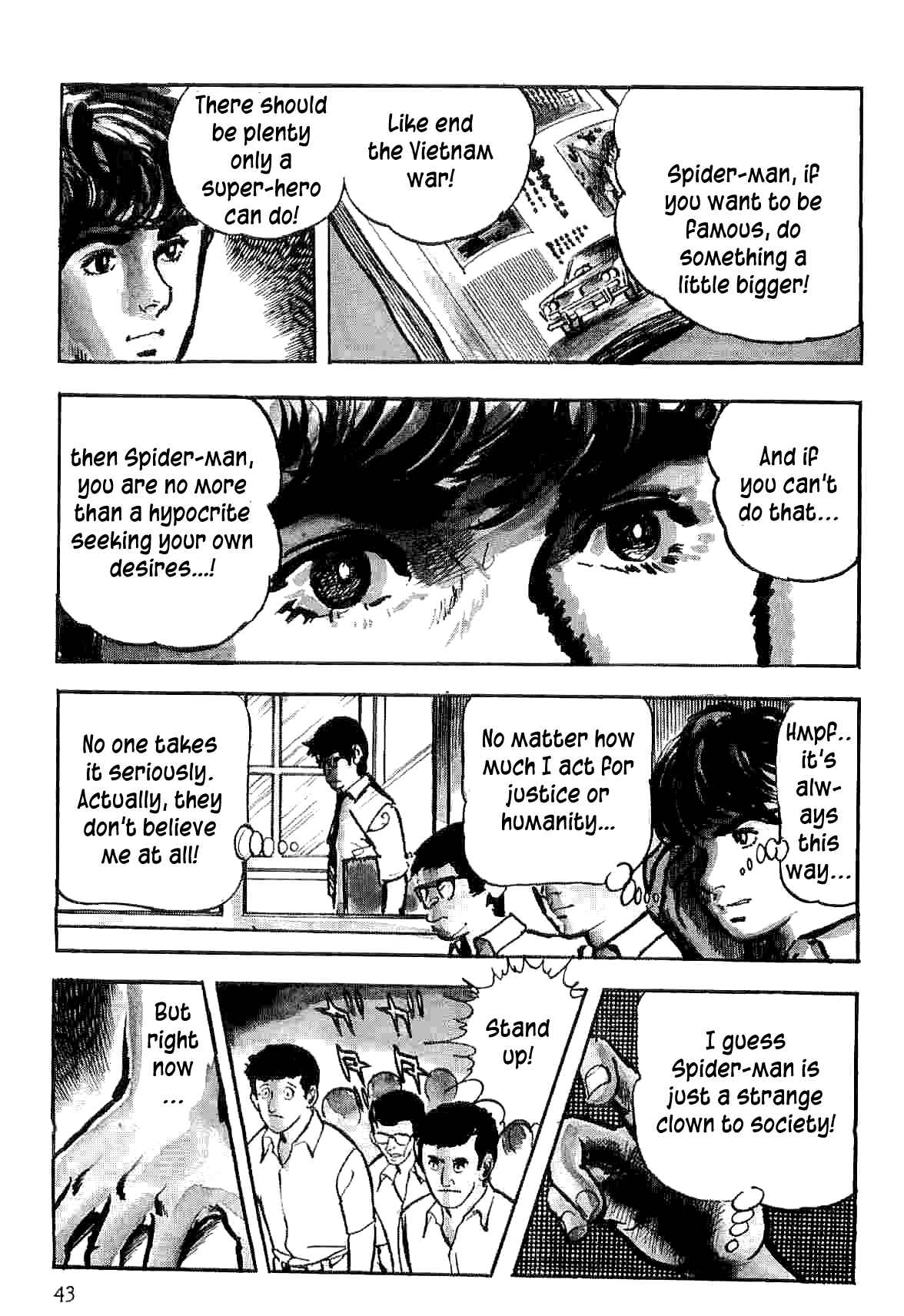 Page 46 Chapter 8 Spider-Man: The Manga