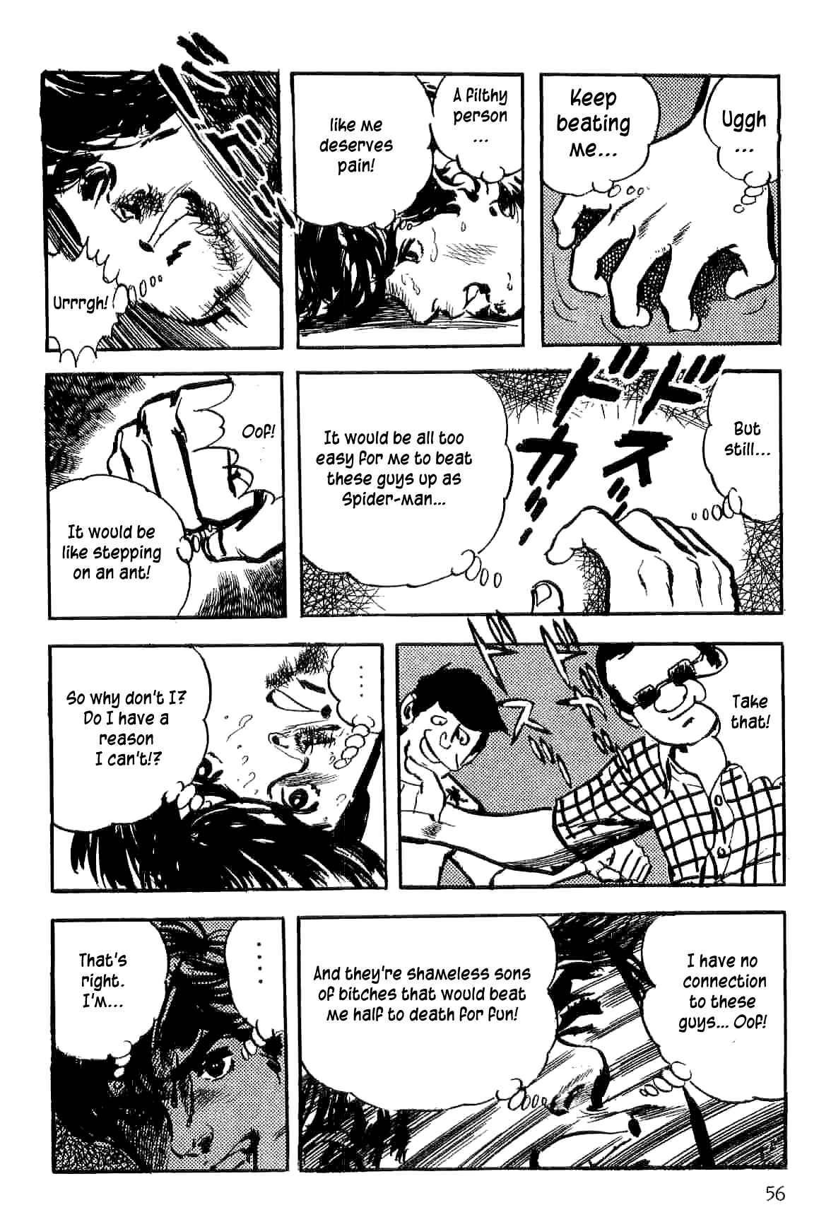 Page 58 Chapter 8 Spider-Man: The Manga