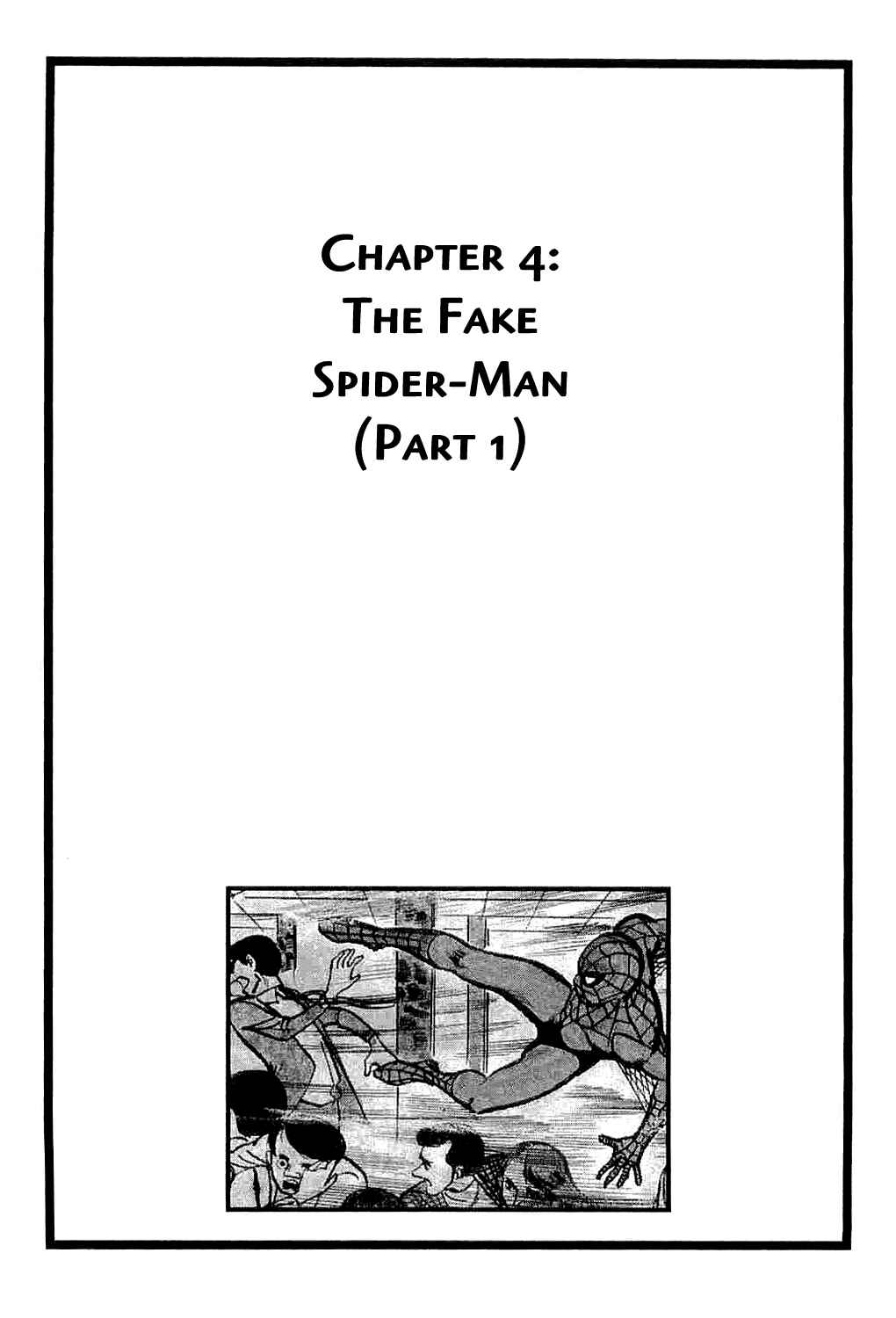 Page 1 Chapter 4 Spider-Man: The Manga
