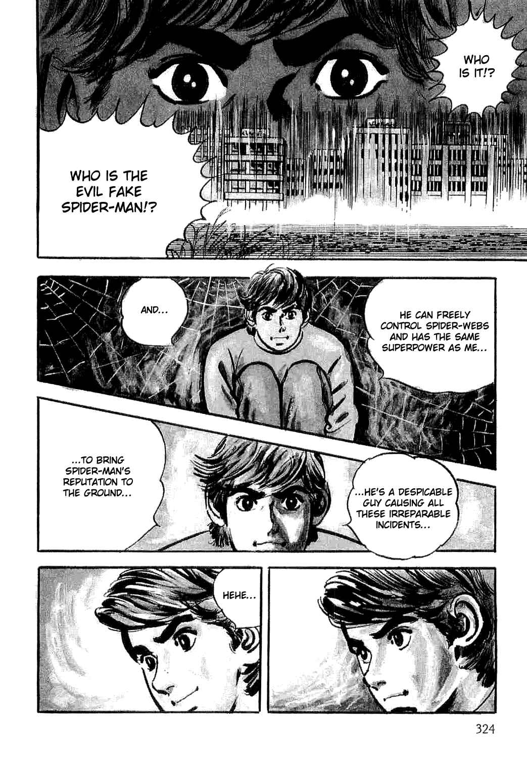 Page 13 Chapter 4 Spider-Man: The Manga