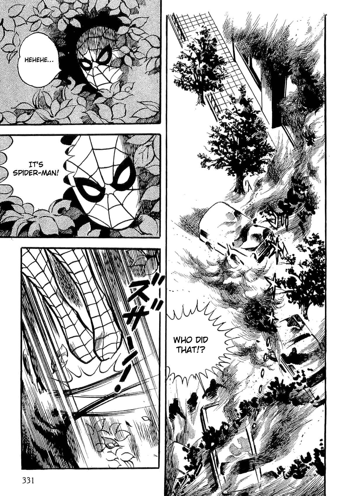 Page 20 Chapter 4 Spider-Man: The Manga