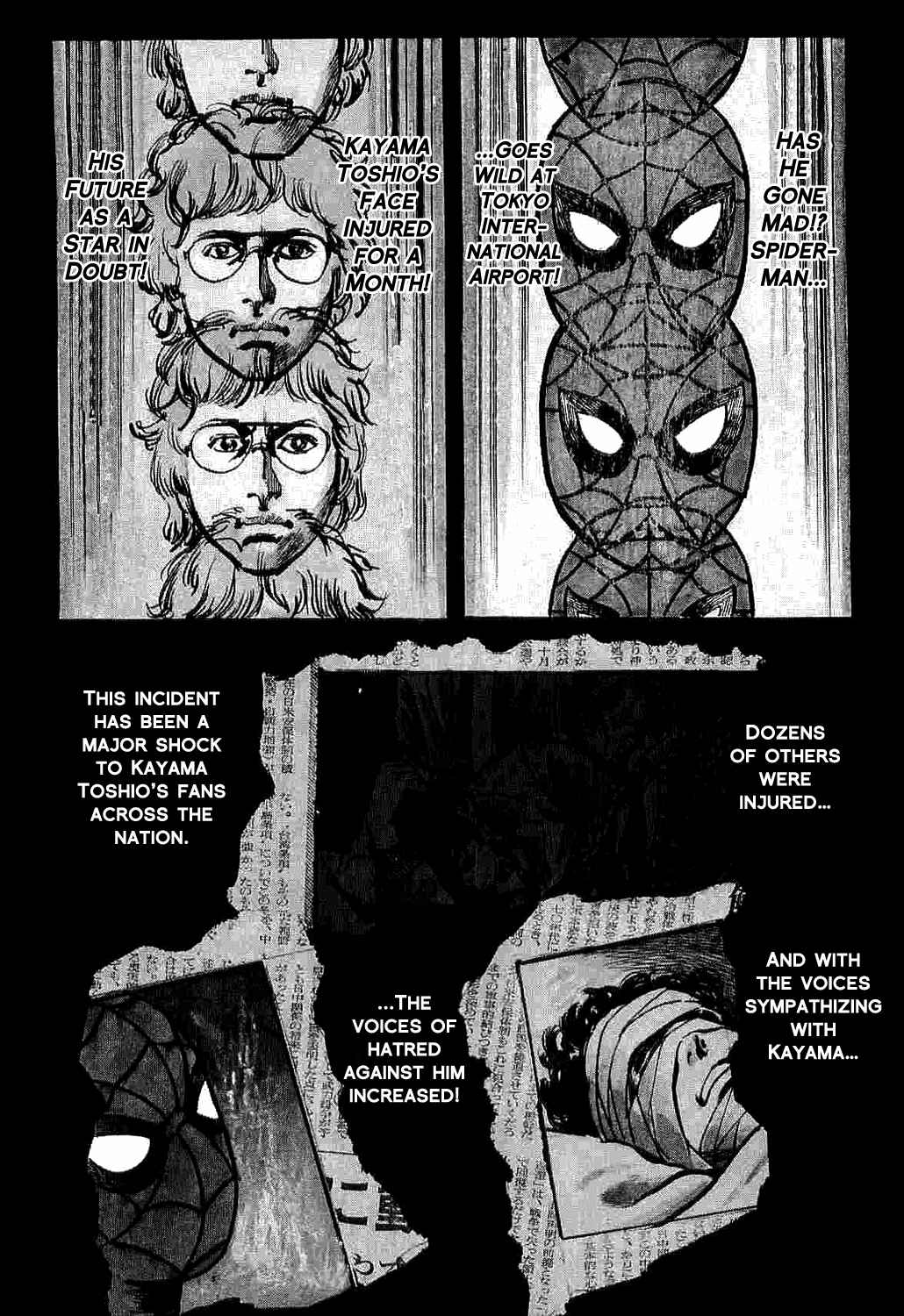 Page 8 Chapter 4 Spider-Man: The Manga