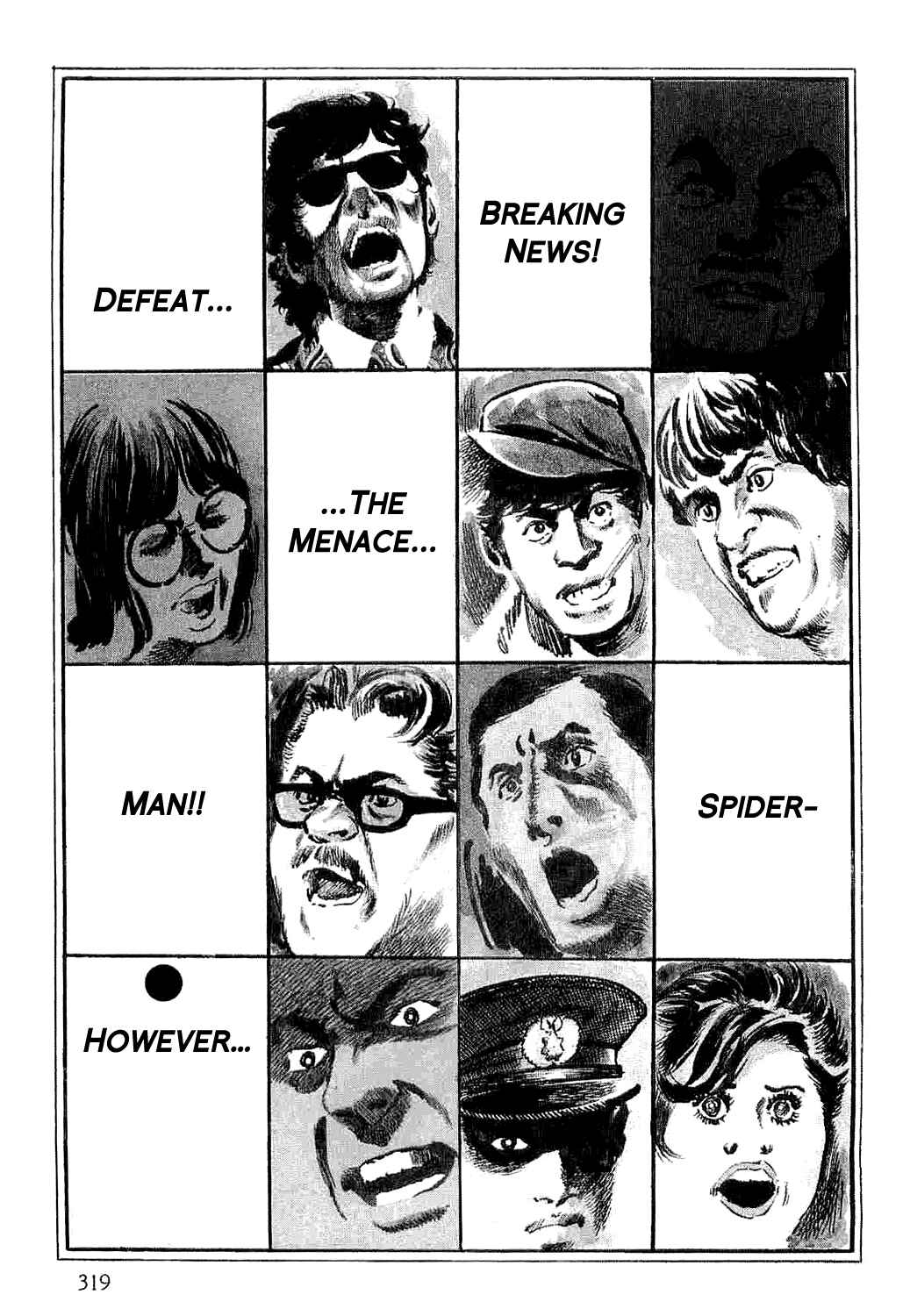 Page 9 Chapter 4 Spider-Man: The Manga