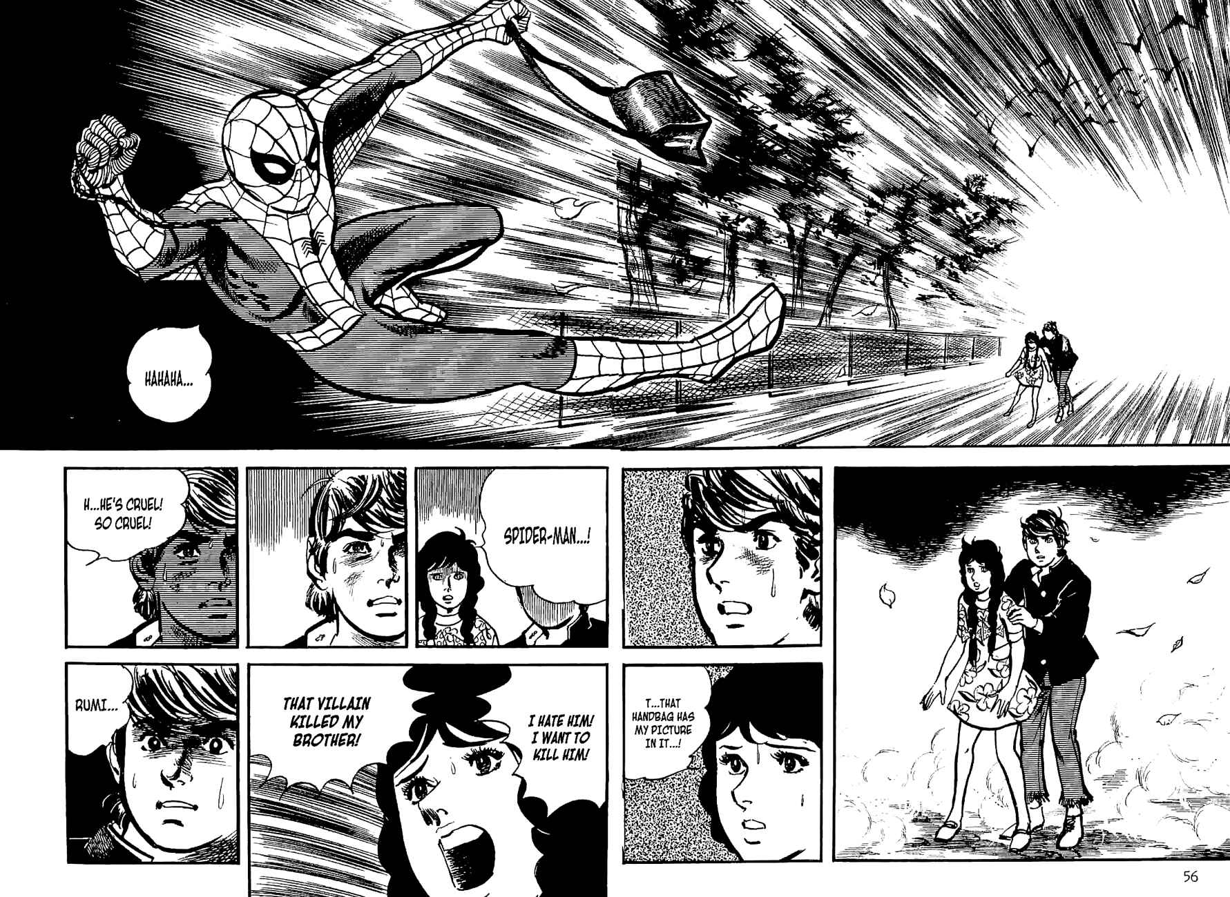 Page 58 Chapter 5 Spider-Man: The Manga