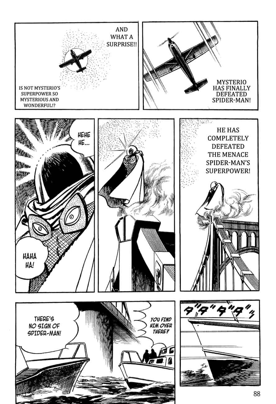 Page 88 Chapter 5 Spider-Man: The Manga