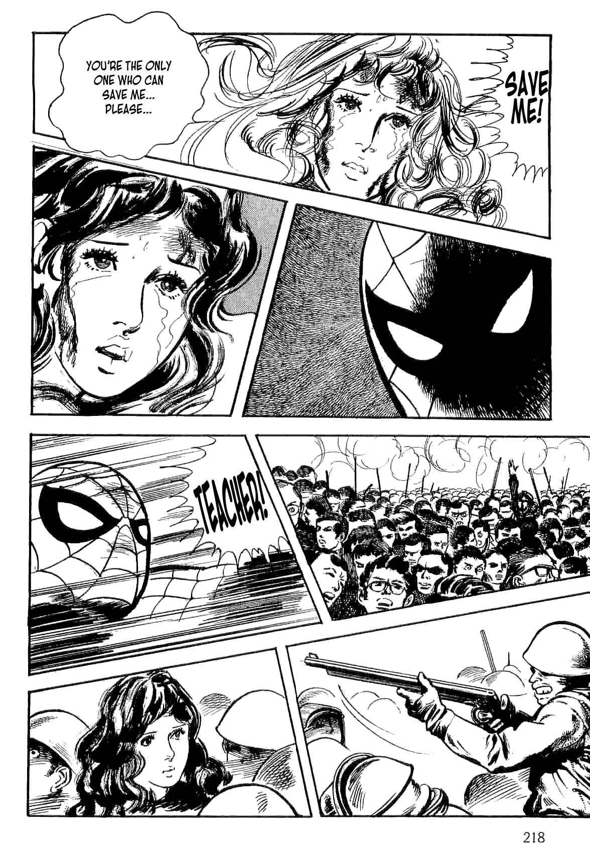 Page 210 Chapter 13 Spider-Man: The Manga