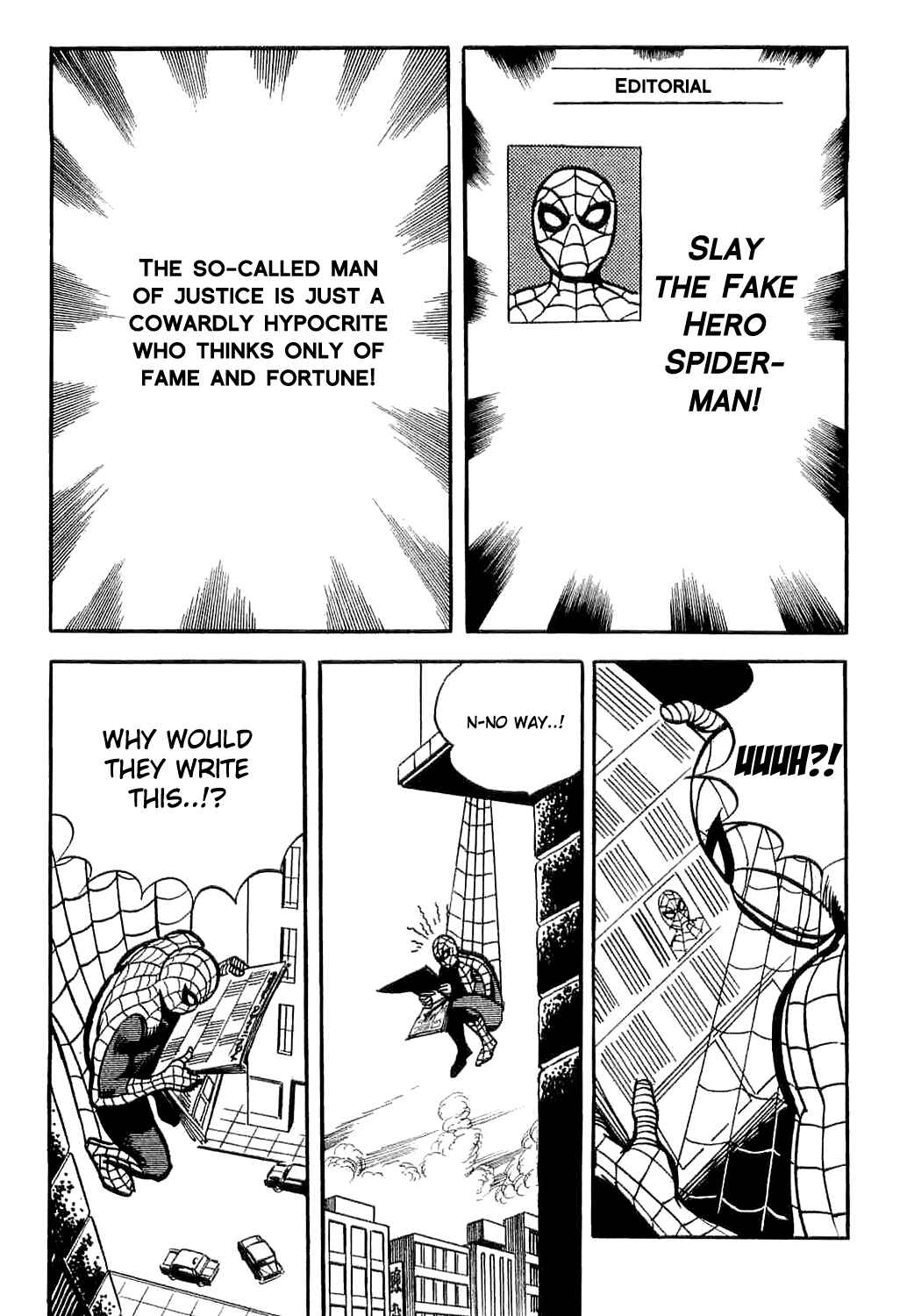 Page 22 Chapter 3 Spider-Man: The Manga