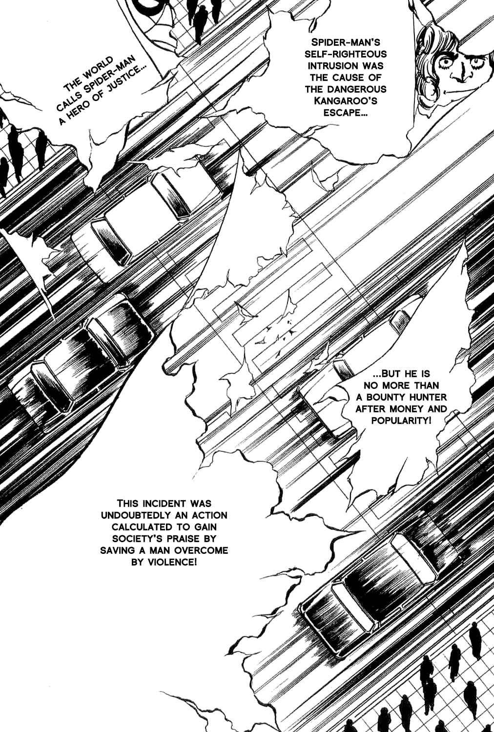Page 24 Chapter 3 Spider-Man: The Manga