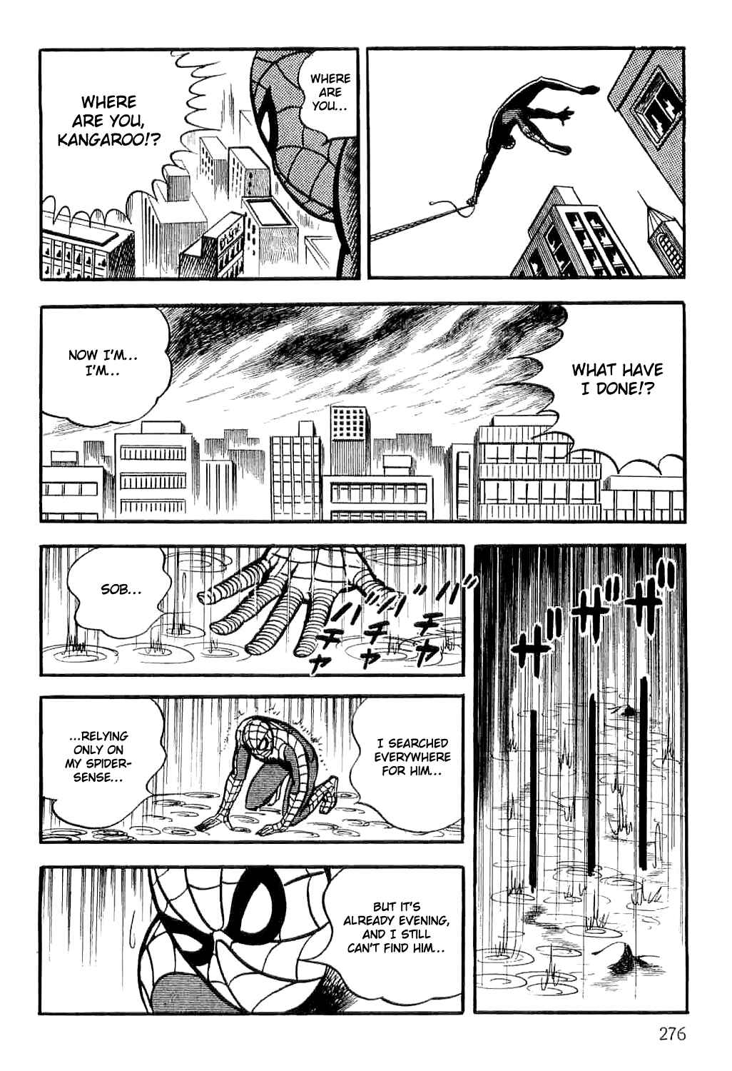 Page 63 Chapter 3 Spider-Man: The Manga