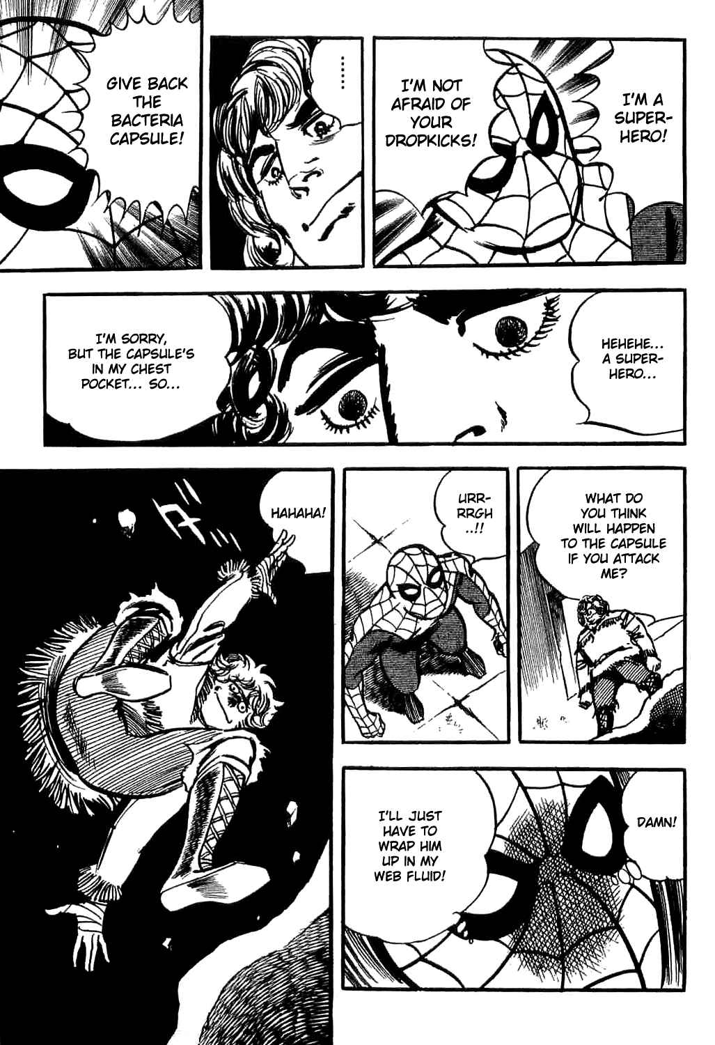 Page 72 Chapter 3 Spider-Man: The Manga