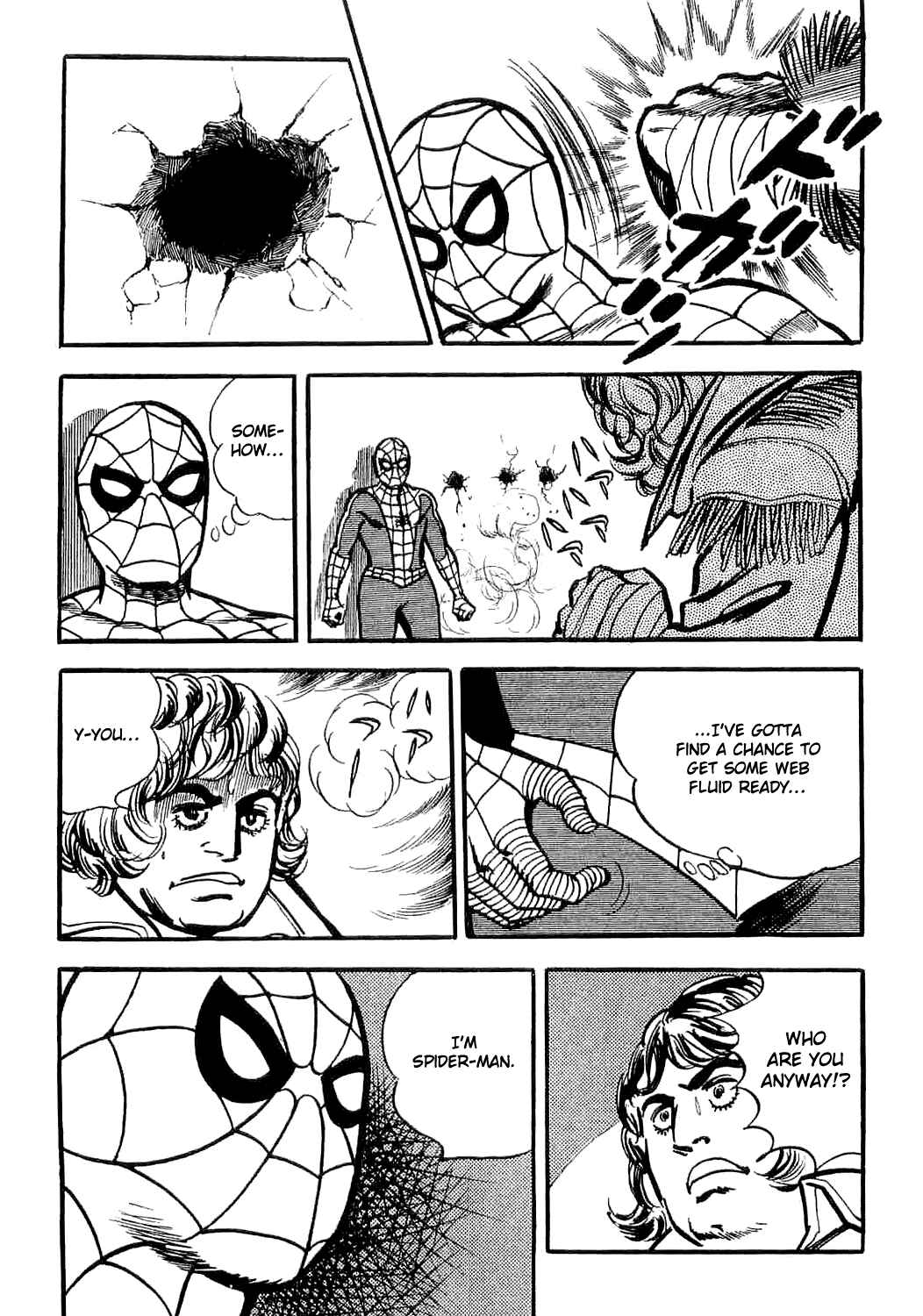 Page 78 Chapter 3 Spider-Man: The Manga
