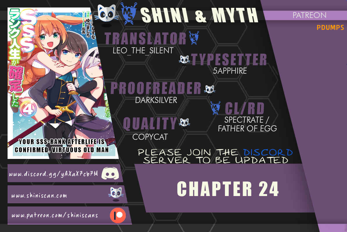 Page 1 Chapter 24 Zennin Ossan, Umarekawattara SSS Rank Jinsei ga Kakutei Shita