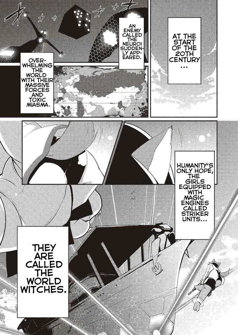 Page 1 Chapter 1 World Witches - Contrail of Witches