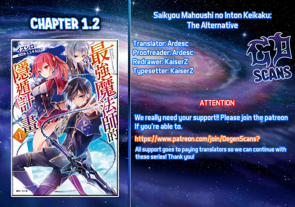 Page 1 Chapter 1.2 Saikyou Mahoushi no Inton Keikaku: The Alternative