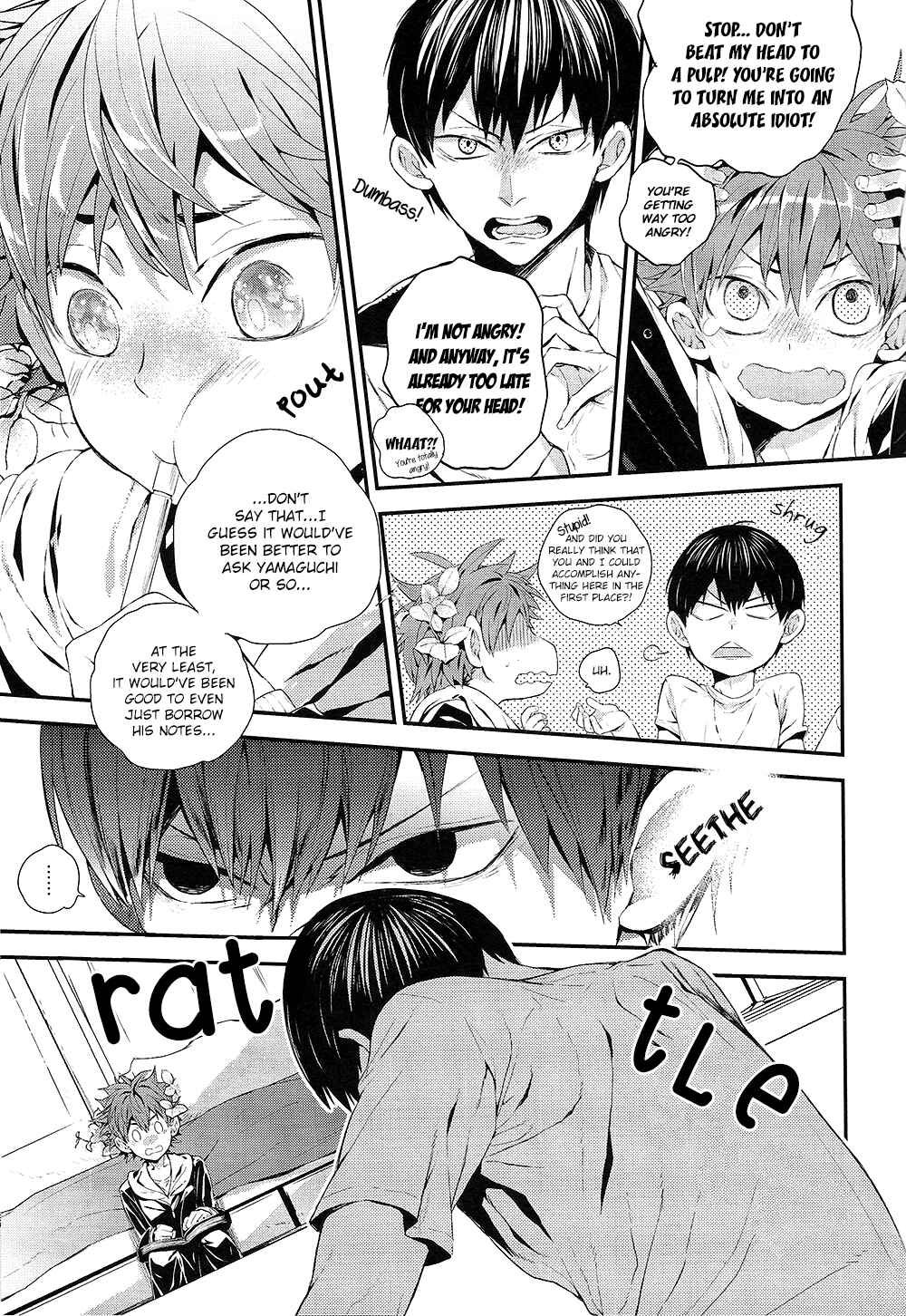 Page 10 Chapter Unknown_3490 Haikyuu!! - Hana to Mitsubachi (Doujinshi)